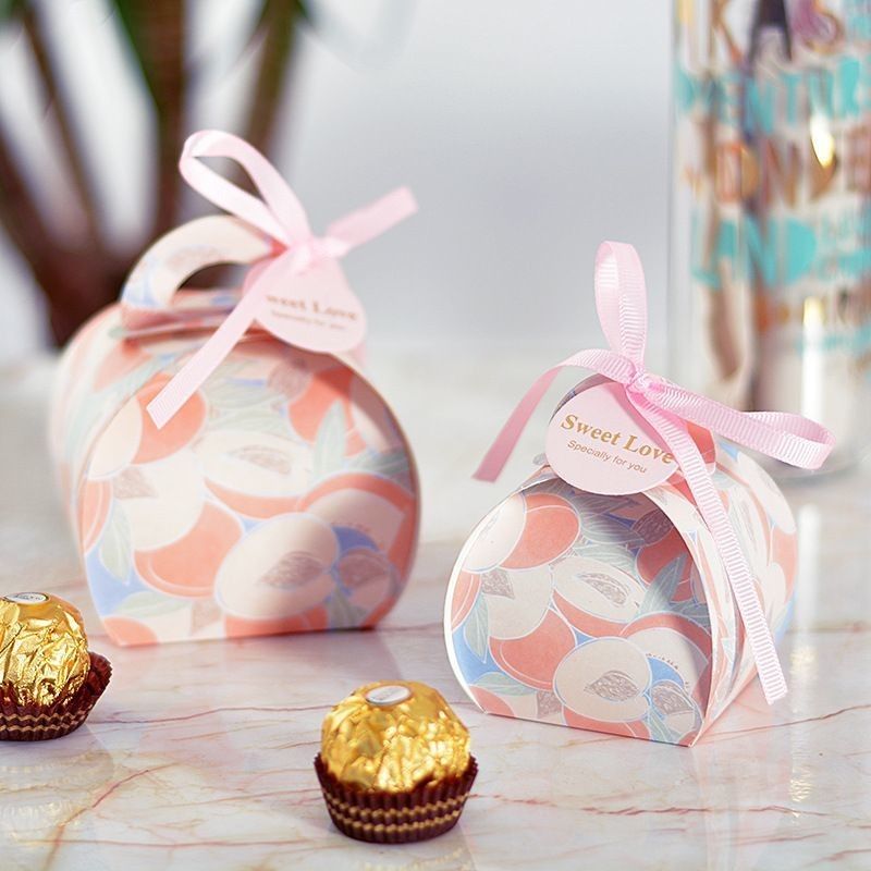 鮮やかな色 ブルーム 印刷 パーソナライズド ギフト ボックス パッケージ 紙菓子 ギフト ボックス