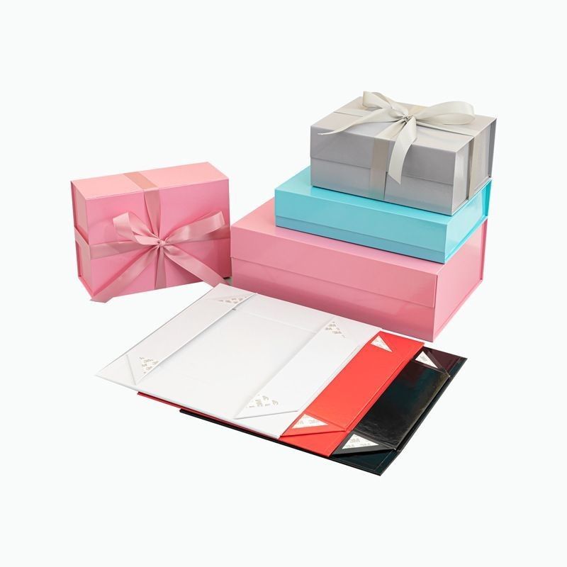 クリスマス 飾り紙 折りたたみ ギフト ボックス 化粧品 宝石 折りたたみ 紙箱